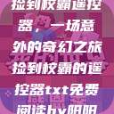 捡到校霸遥控器，一场意外的奇幻之旅捡到校霸的遥控器txt免费阅读by阳阳  第1张