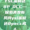 YSL蜜桃色8P OCC—探索美妆新风尚ysl蜜桃色8pocc成人  第1张