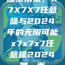 探索未来，X7X7X7任意噪与2024年的无限可能x7x7x7任意噪2024第一页  第1张