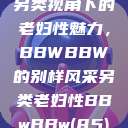 另类视角下的老妇性魅力，BBWBBW的别样风采另类老妇性BBwBBw(85)  第1张