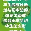 稚嫩之光，小学生的成长轨迹与初中生的蜕变之路稚嫩的小学生初中生怎么形容句子  第1张
