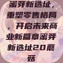 蜜芽新选址，重塑零售格局，开启未来商业新篇章蜜芽新选址20蘑菇  第1张