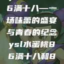 ysl水蜜桃86满十八—一场味蕾的盛宴与青春的纪念ysl水蜜桃86满十八和88区别  第1张