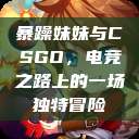 暴躁妹妹与CSGO，电竞之路上的一场独特冒险  第1张