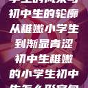稚嫩之韵，小学生的风采与初中生的轮廓
从稚嫩小学生到渐显青涩初中生稚嫩的小学生初中生怎么形容句子  第1张