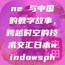 日本、Windows Phone 与中国的数字故事，跨越时空的技术交汇日本windowsphone中国 探索.手游  第1张
