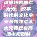 免费观看高清电视剧的老太太，数字时代的文化享受与跨越老太太免费观看高清电视剧韩剧  第1张