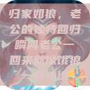 归家如狼，老公的独特回归瞬间老公一回来就像饿狼一样小说  第1张