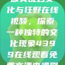 欧美乱妇文化与狂野在线视频，探索一种独特的文化现象4399在线观看免费高清电视剧  第1张