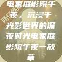 电家庭影院午夜，沉浸于光影世界的深夜时光电家庭影院午夜一放草  第1张