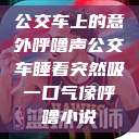 公交车上的意外呼噜声公交车睡着突然吸一口气像呼噜小说  第1张