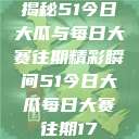 揭秘51今日大瓜与每日大赛往期精彩瞬间51今日大瓜每日大赛往期17  第1张