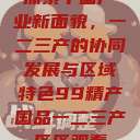 探索中国产业新面貌，一二三产的协同发展与区域特色99精产国品一二三产区区观看  第1张