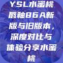 YSL水蜜桃唇釉86A新版与旧版本，深度对比与体验分享水蜜桃  第1张