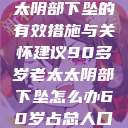 应对高龄老太太阴部下坠的有效措施与关怀建议90多岁老太太阴部下坠怎么办60岁占总人口比列  第1张