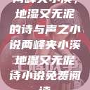 两峰夹小溪，地湿又无泥的诗与声之小说两峰夹小溪地湿又无泥诗小说免费阅读  第1张
