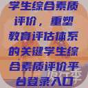 学生综合素质评价，重塑教育评估体系的关键学生综合素质评价平台登录入口  第1张