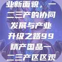 探索中国产业新面貌，一二三产的协同发展与产业升级之路99精产国品一二三产区区观看  第1张